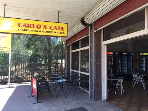 Carlo's Cafe and curry corner at Carlo’s takeaway